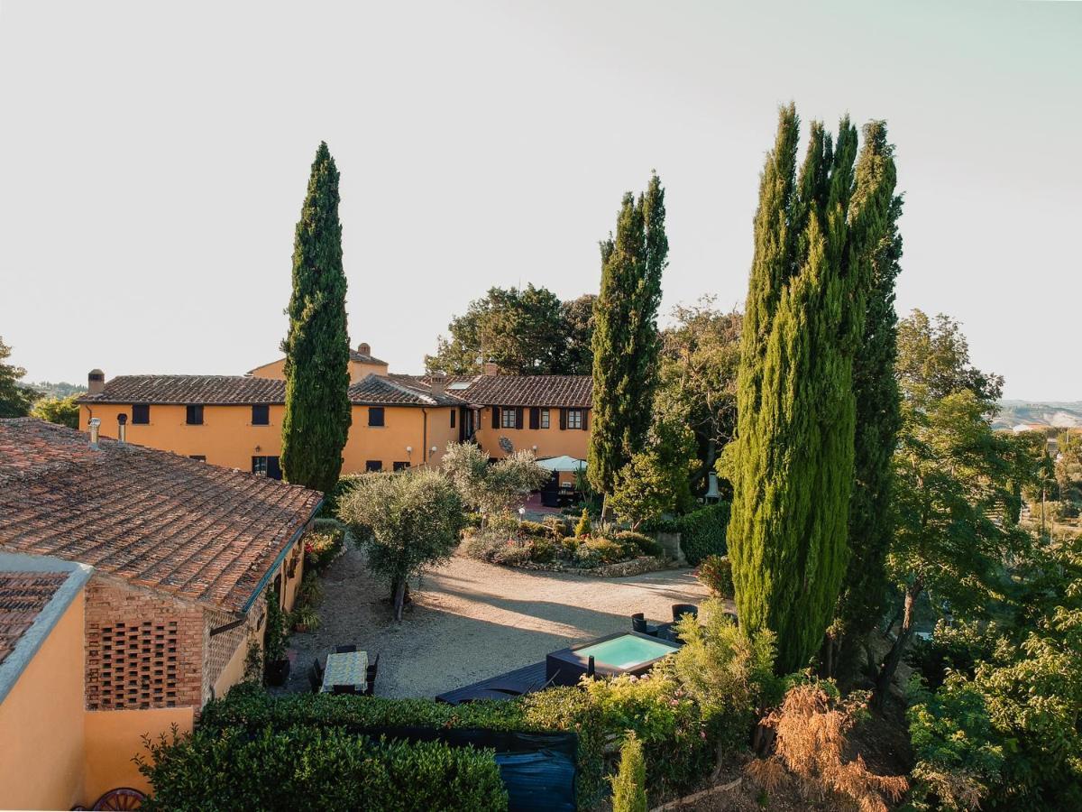 Il Leccio - Casa Toscana San Gimignano Gambassi Terme Eksteriør bilde