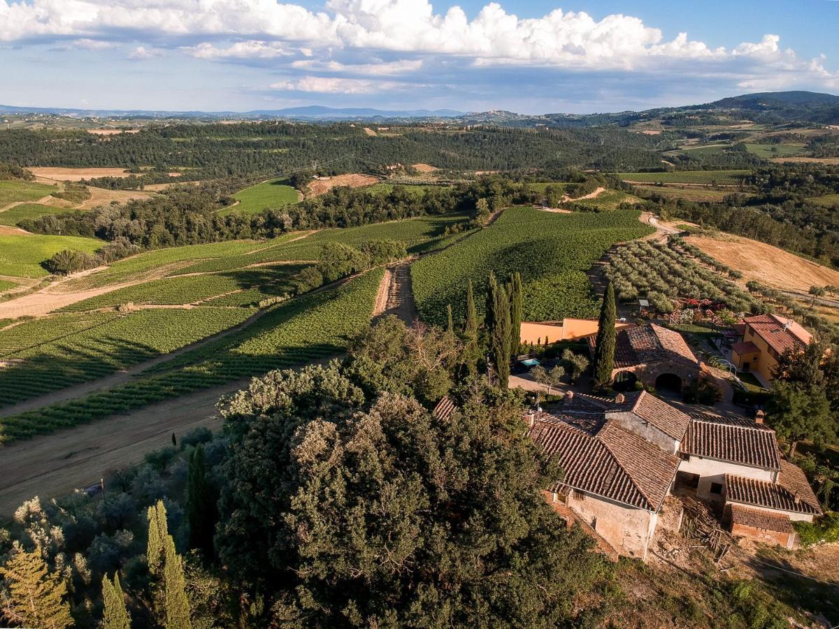 Il Leccio - Casa Toscana San Gimignano Gambassi Terme Eksteriør bilde