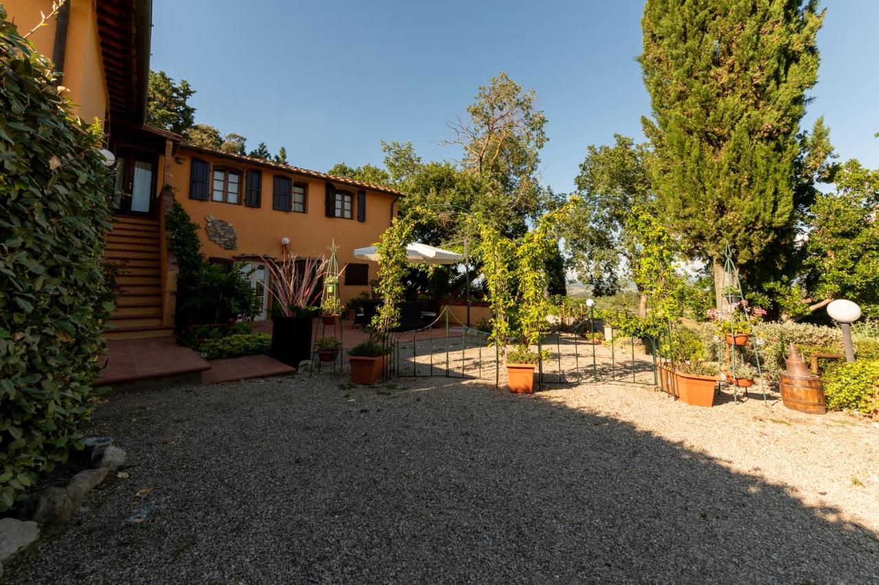 Il Leccio - Casa Toscana San Gimignano Gambassi Terme Eksteriør bilde
